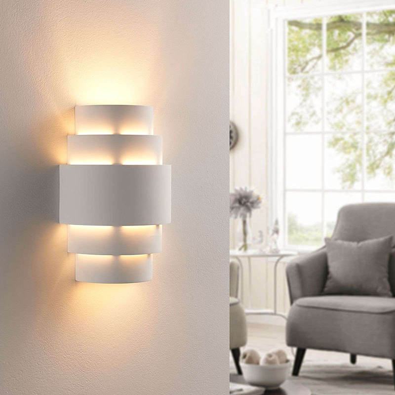 Design Wandlamp Gips Incl Schakeldimbaar Led Marit 123lampen